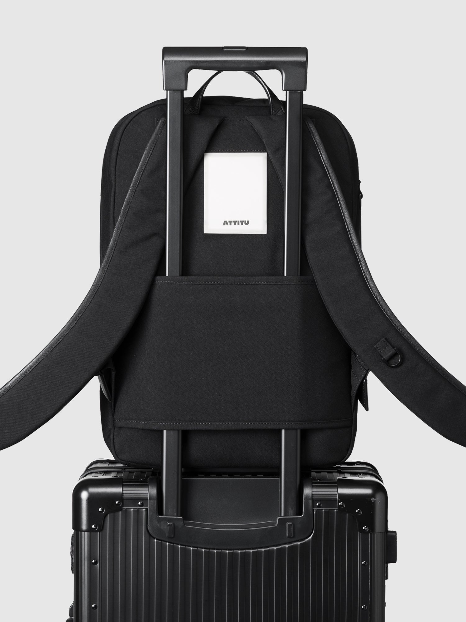 NYLON×LEATHER BACKPACK SL 016