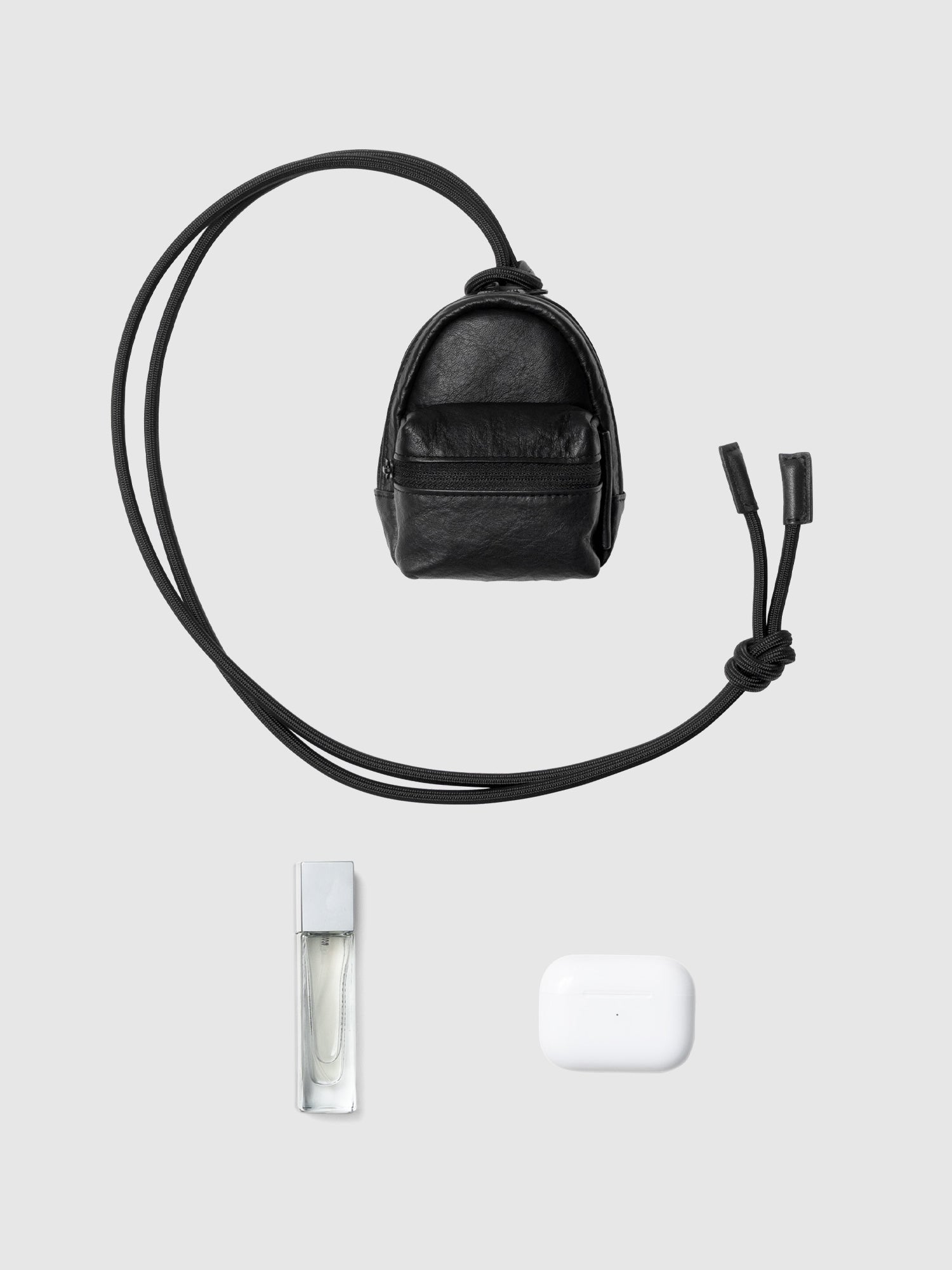 【新発売】LEATHER POUCH+REUSABLE BAG XXS 018