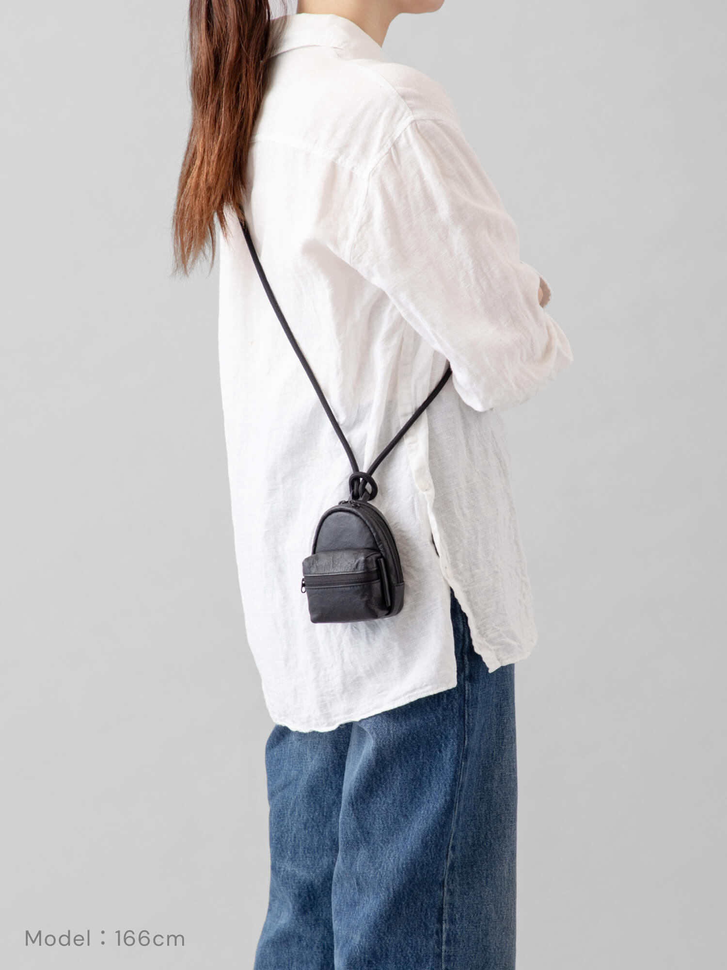 【新発売】LEATHER POUCH+REUSABLE BAG XXS 018