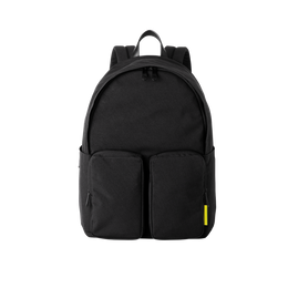 【数量限定色】NYLON BACKPACK DP M 006 ブラック×ネオンイエロー