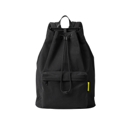 【数量限定色】NYLON BACKPACK DS L 007 ブラック×ネオンイエロー