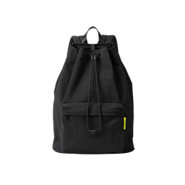 【予約販売・数量限定色】NYLON BACKPACK DS M 008 ブラック×ネオンイエロー
