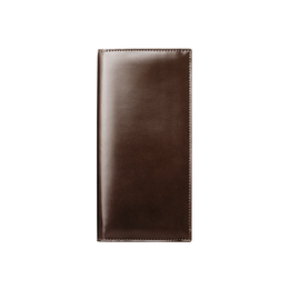 【数量限定色】コードバン 長財布 (縦型) 002 ハバナブラウン