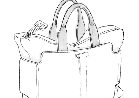 31 Rough Sketch: Tote bag